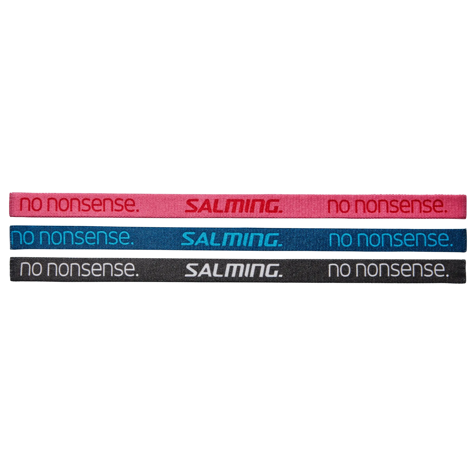 Salming Hairband Stirnband 3er-Pack One Size Logo