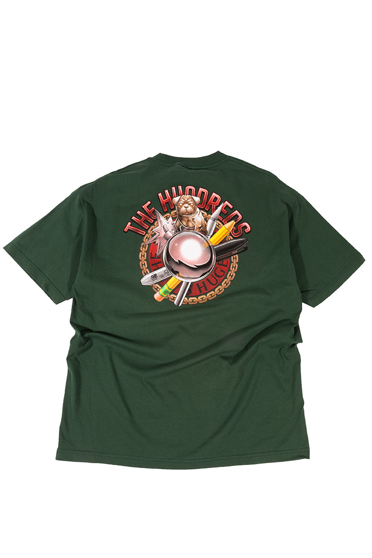 The Hundreds Chrome Wally T-Shirt Forest Green XL