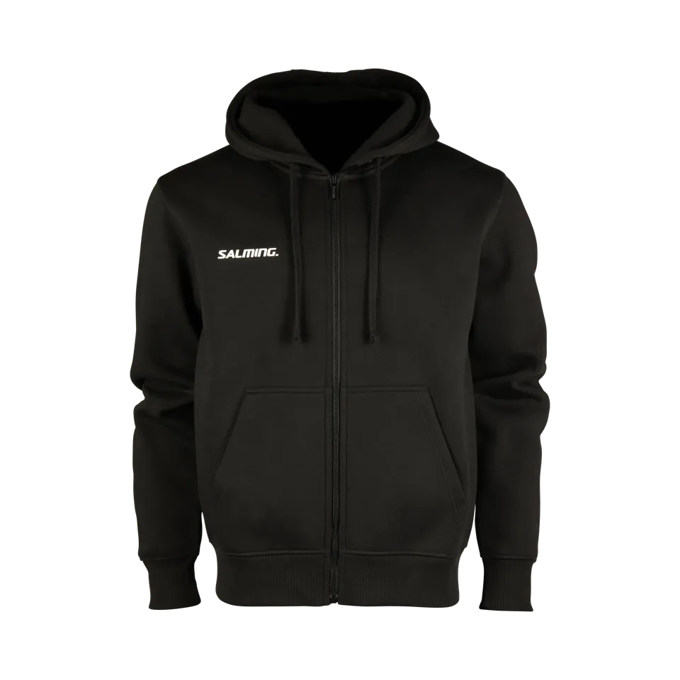 Salming Core Zip Hood Hoodie Baumwolle Größe M Kapuze