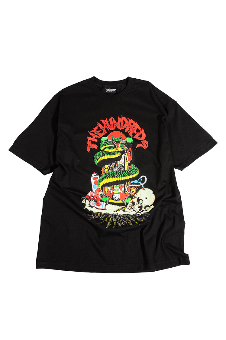 The Hundreds Beach Death T-Shirt Schwarz XL