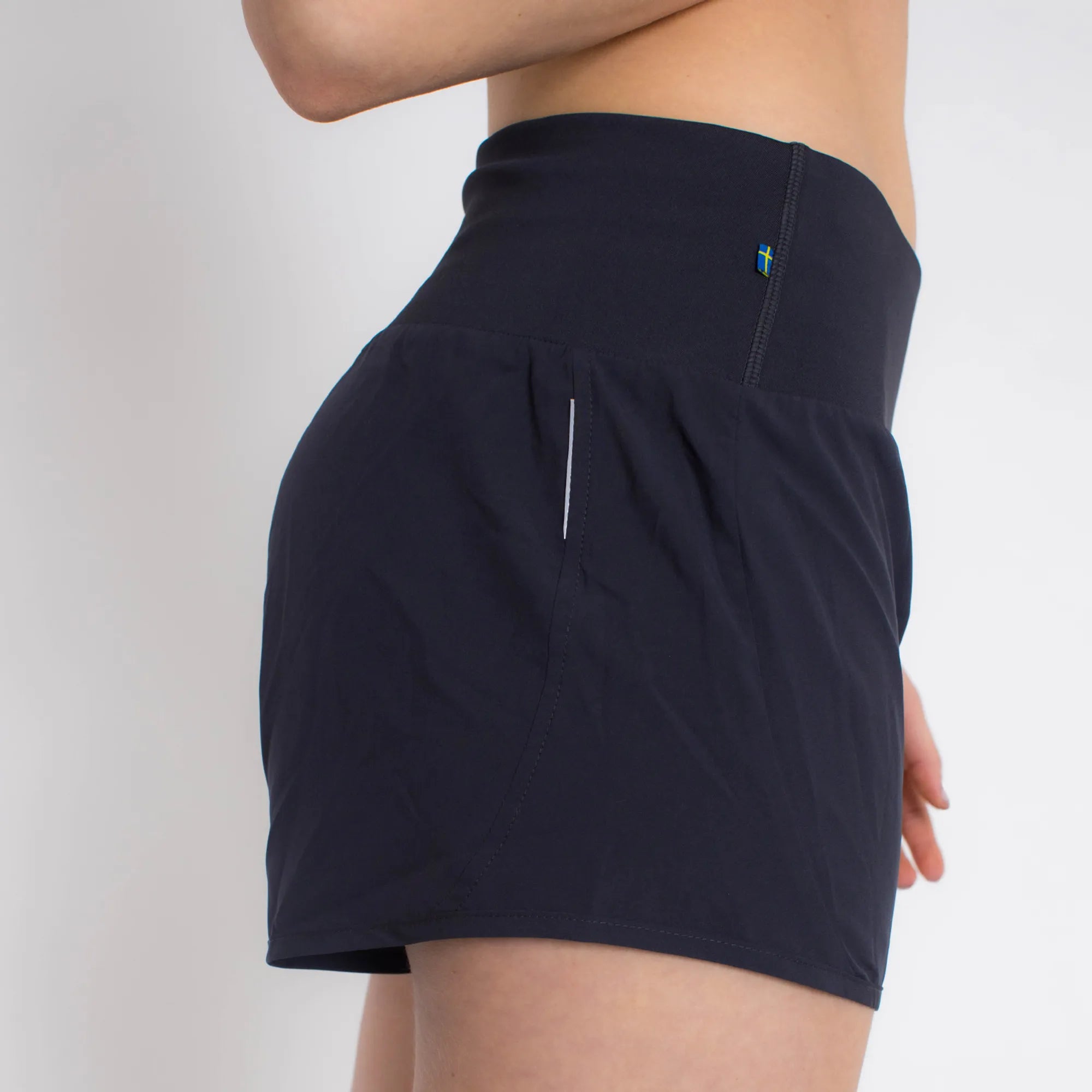 Salming Avan Shorts Damen Laufshorts schwarz M