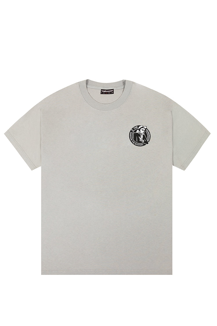 The Hundreds Northern Mystery T-Shirt Hellgrau Oversize Baumwolle