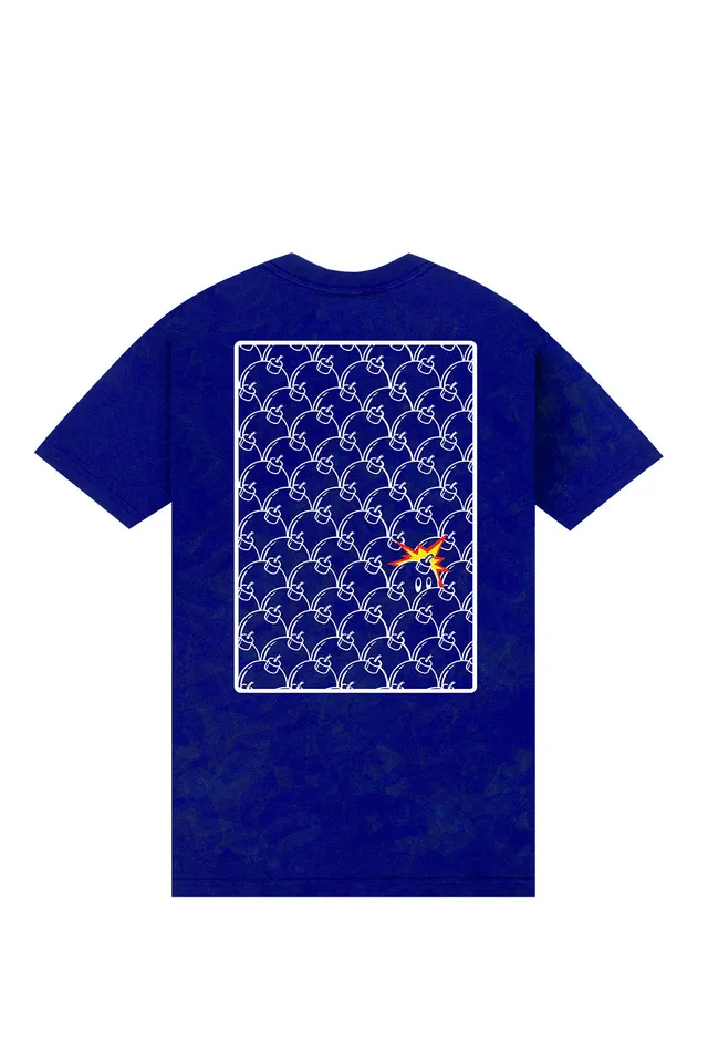 The Hundreds Graphic Tees Outstanding T-Shirt Royalblau
