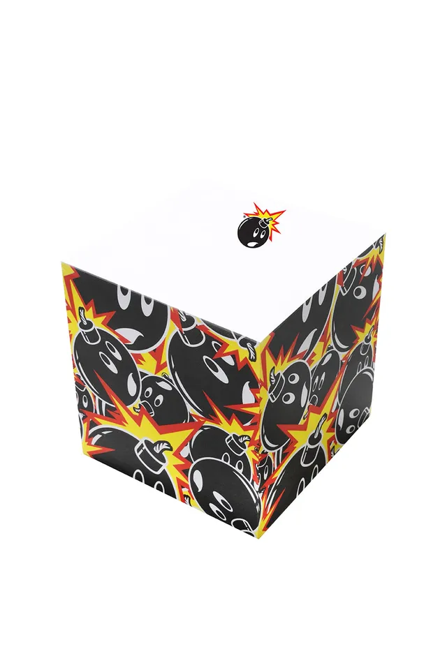 The Hundreds Adam Bomb Post-It Notes Schwarz 675 Blatt