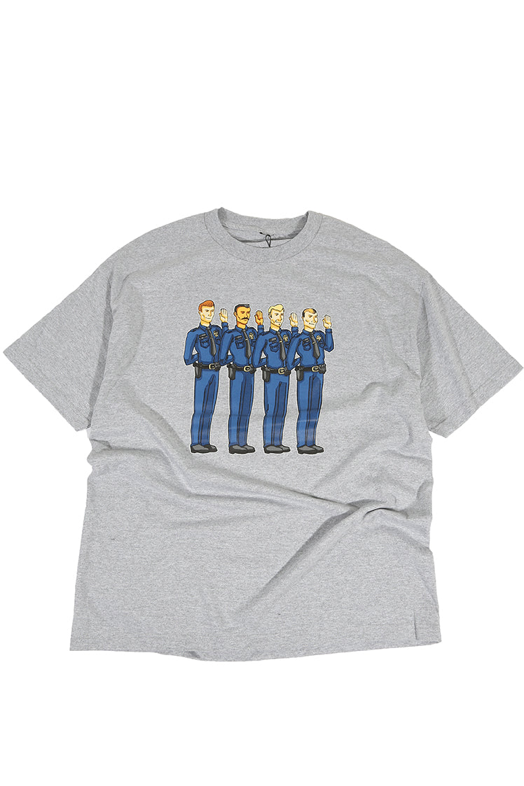 The Hundreds Graphic Tees Con Job T-Shirt Athletic Heather