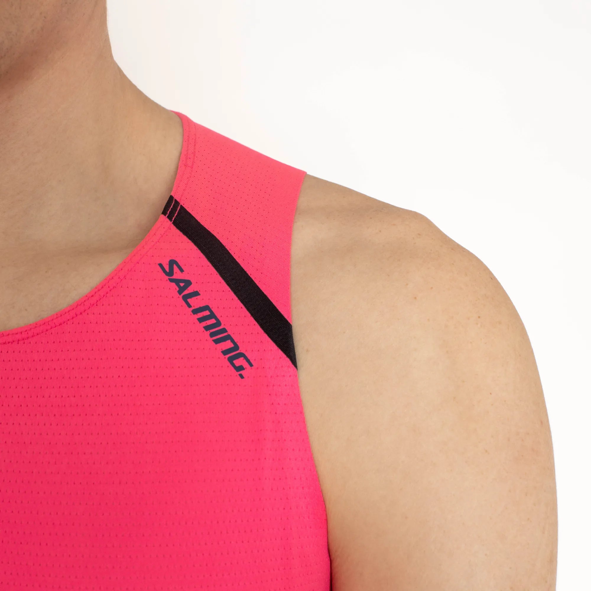 Salming Piteå Singlet Men Lauftop L leicht mit Reflex