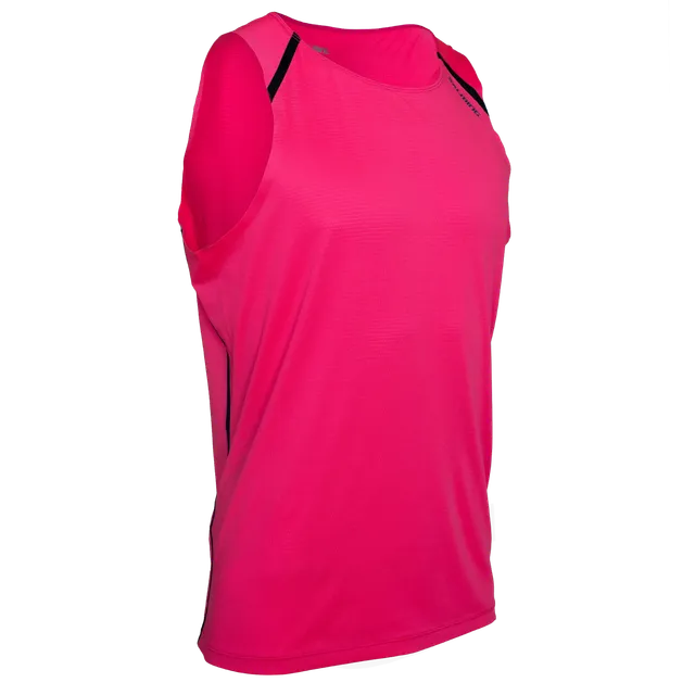 Salming Piteå Singlet Men Lauftop L leicht mit Reflex