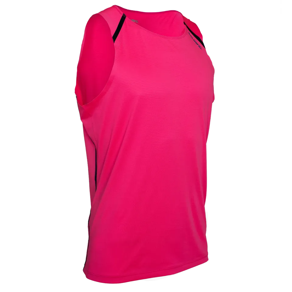 Salming Piteå Singlet Men Lauftop L leicht mit Reflex