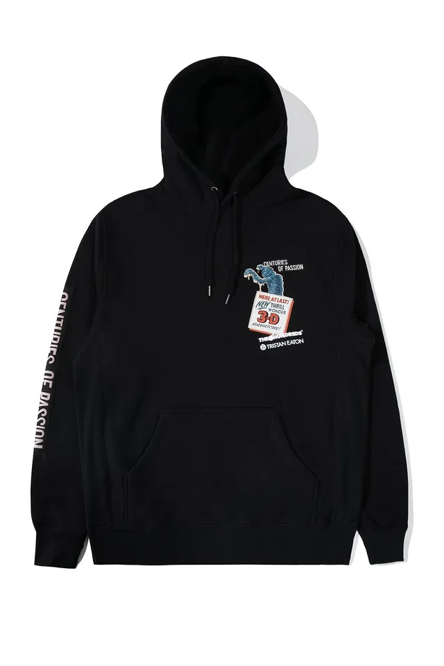 The Hundreds Creature Hoodie Schwarz Fleece