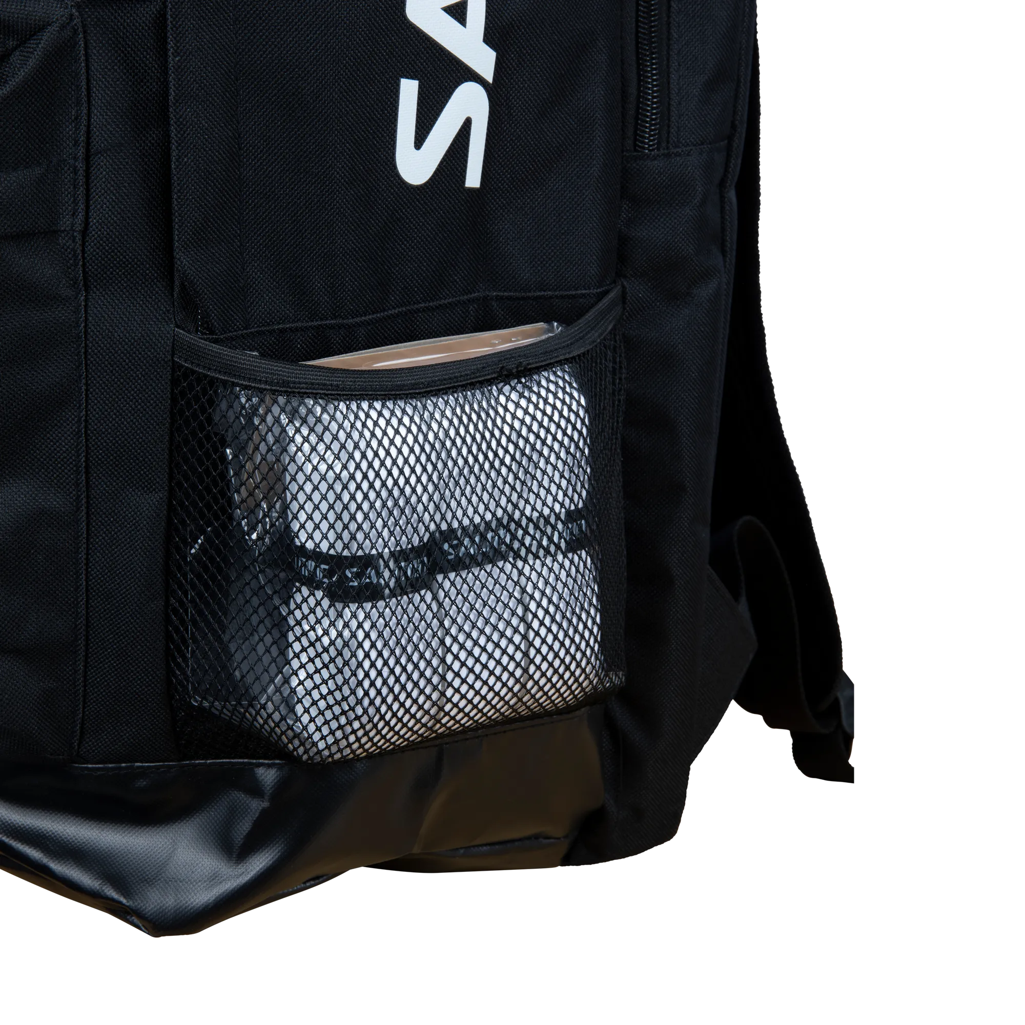 Salming Backpack SR Rucksack schwarz mit Schägerhalter