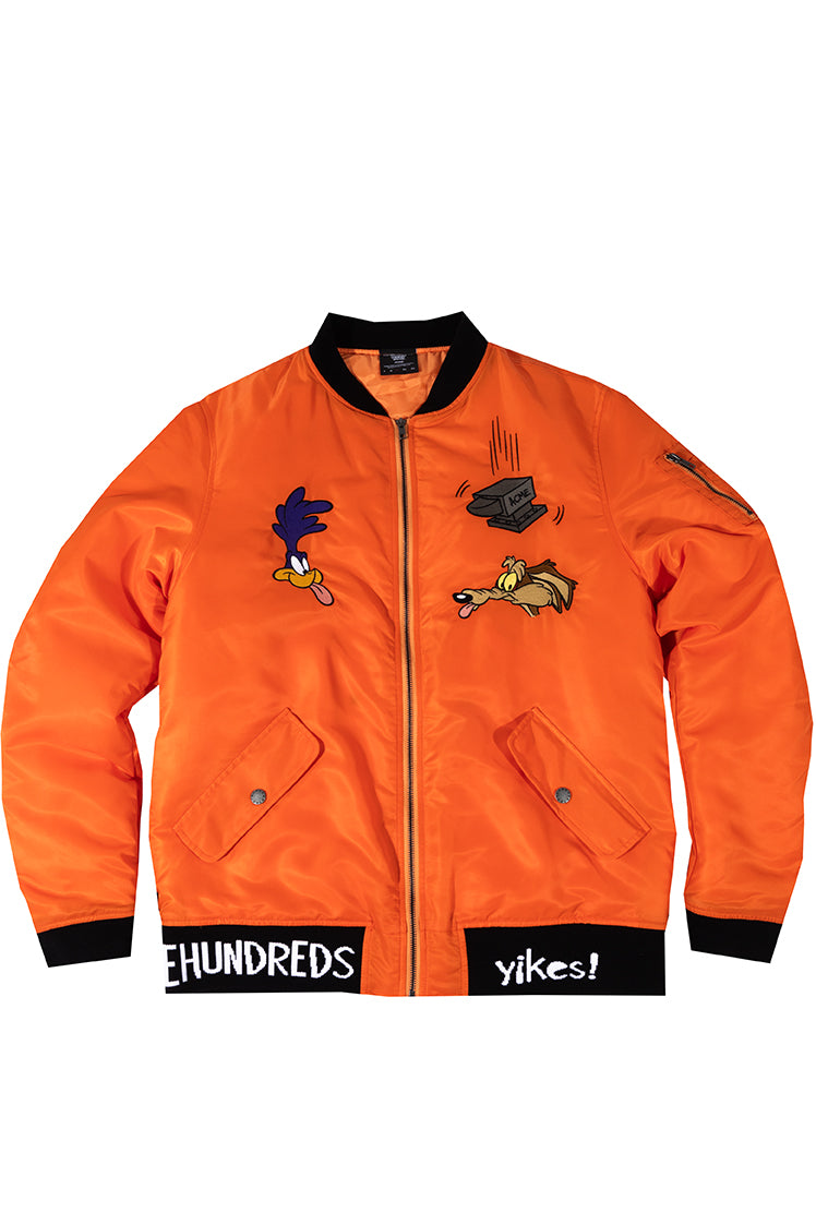 The Hundreds Operation MA-1 Jacke Orange L