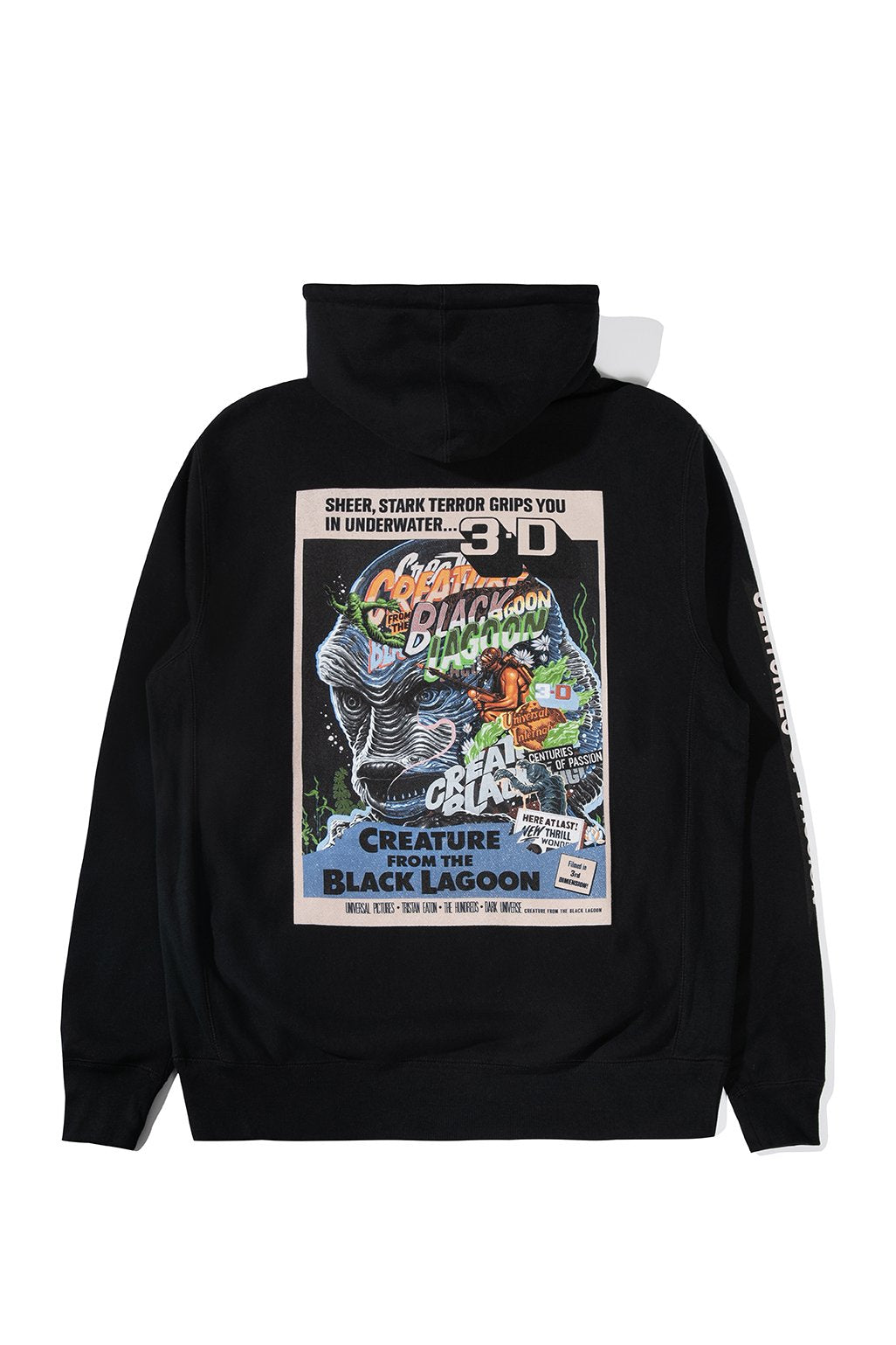 The Hundreds Creature Hoodie Schwarz Fleece