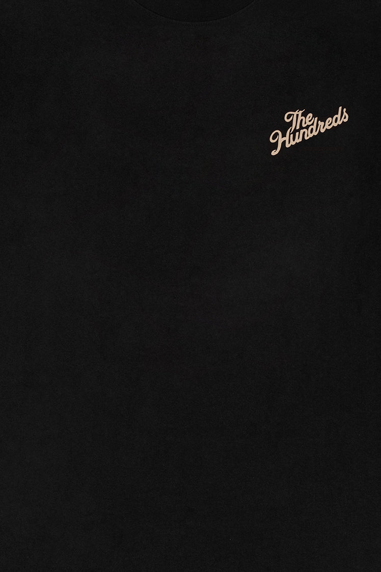 The Hundreds Slant Anniversary T-Shirt Schwarz