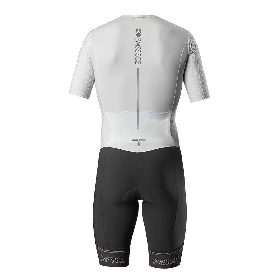 Swiss Side AERO Tri Suit Classic Triathlonanzug Dunkelgrau
