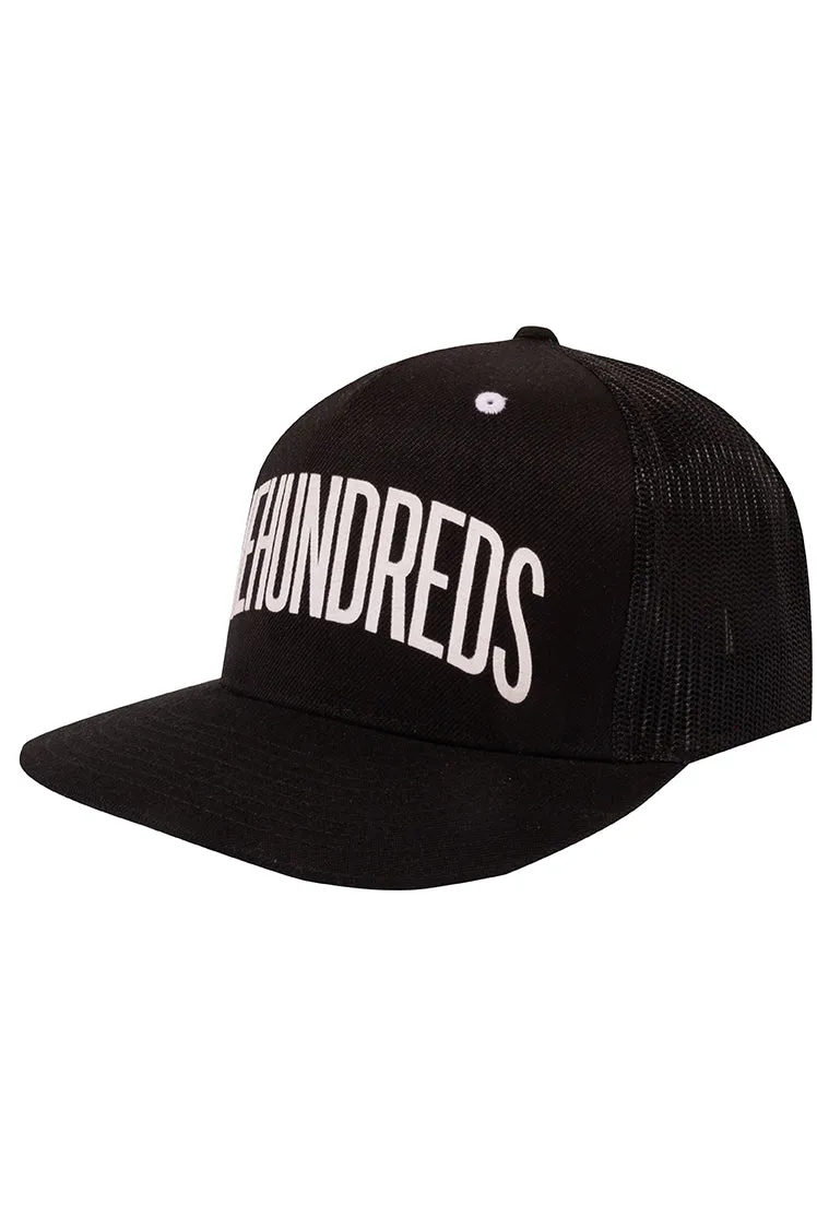 The Hundreds Huge Trucker Snapback Cap schwarz OS Vintage