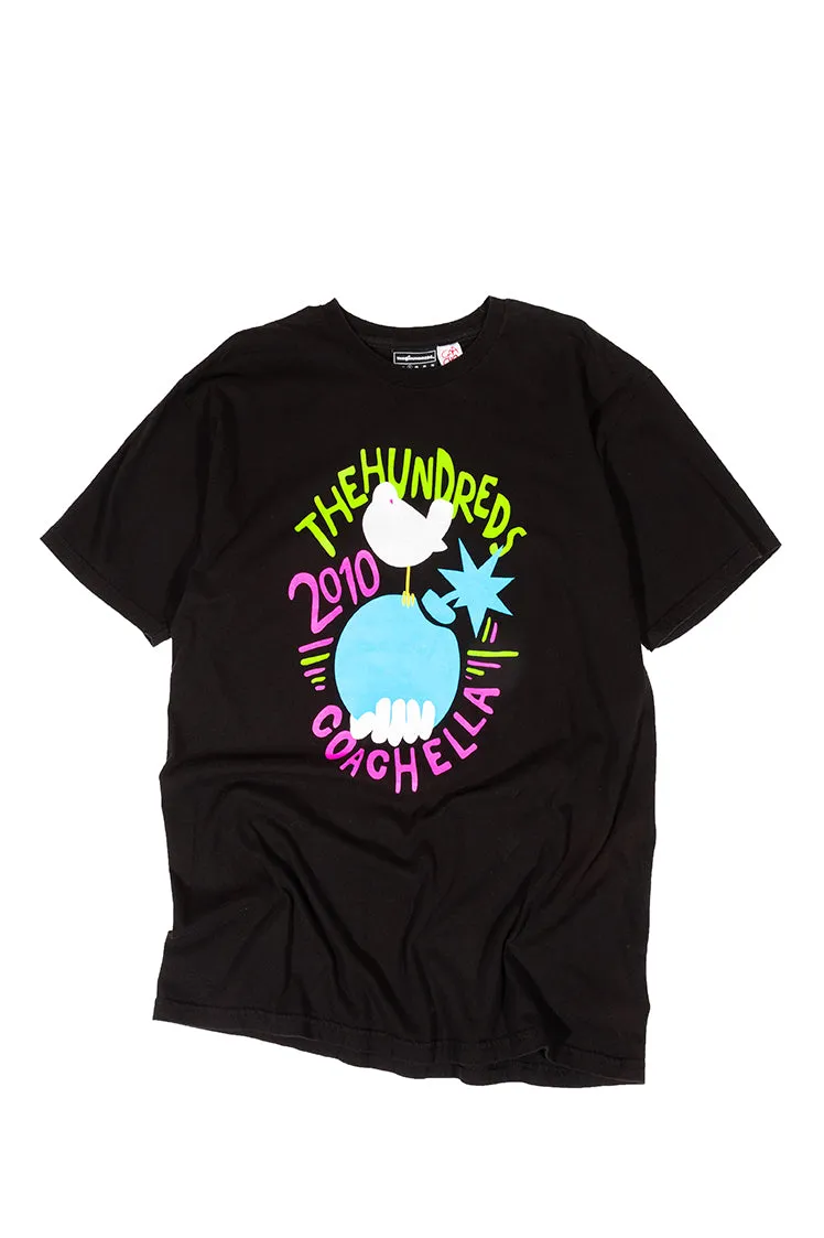 The Hundreds Coachella Make Bombs Not War T-Shirt Schwarz Gr. L