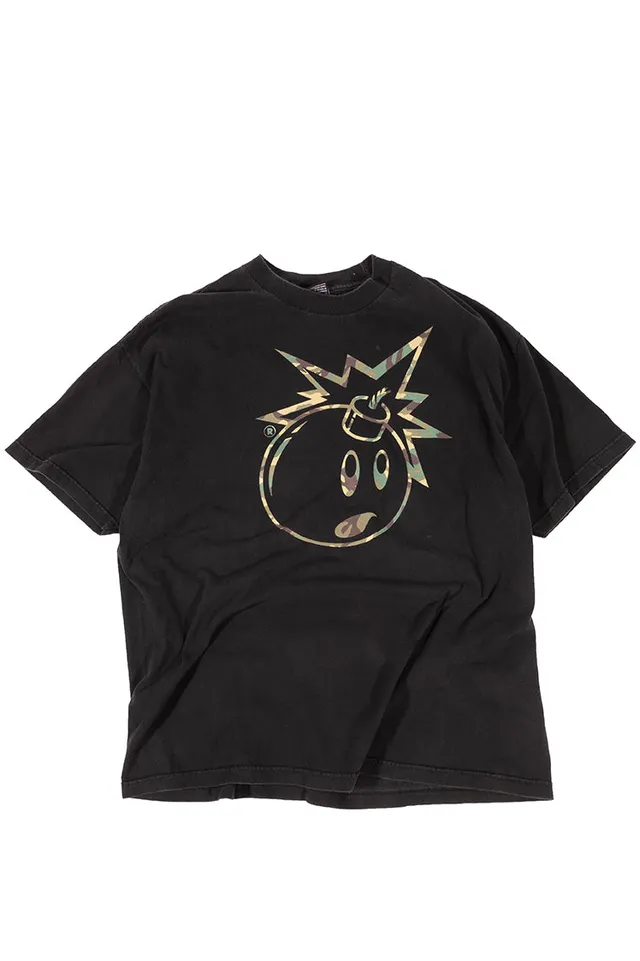 The Hundreds Camo Adam T-Shirt schwarz 2XL Vintage
