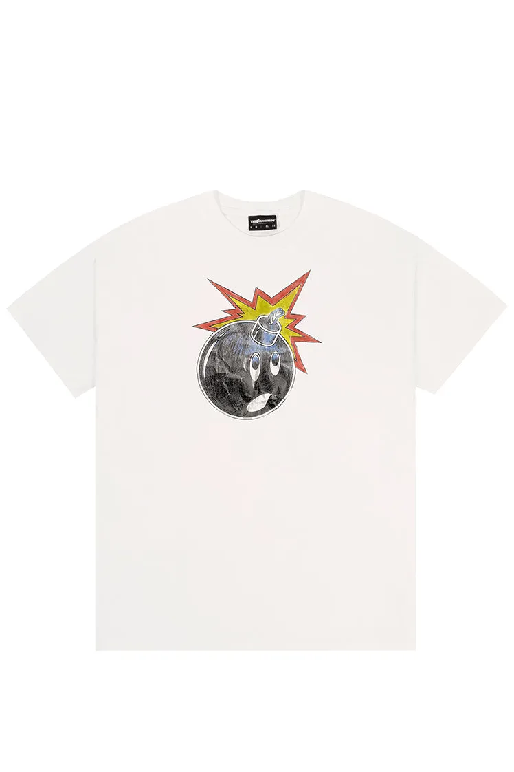 The Hundreds Graphic Tees Color Pencil Adam T-Shirt Weiß