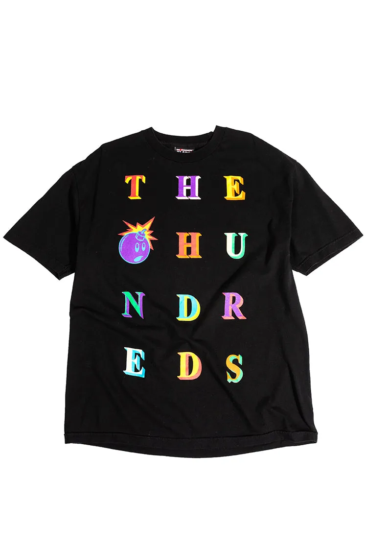 The Hundreds Custom T-Shirt XL Schwarz Vintage 2008