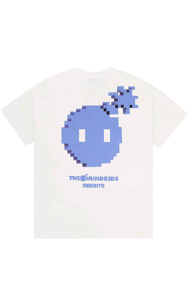 The Hundreds Graphic Tees Pixel T-Shirt Weiß Baumwolle