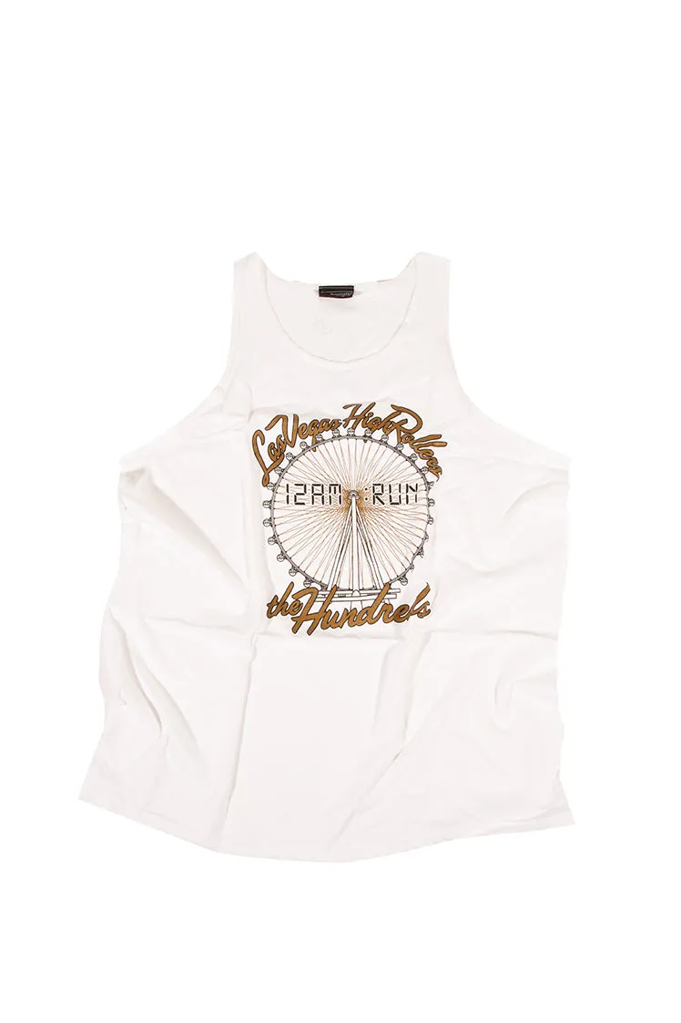 The Hundreds Ferris Tank Tank Top Weiß 2XL Vintage