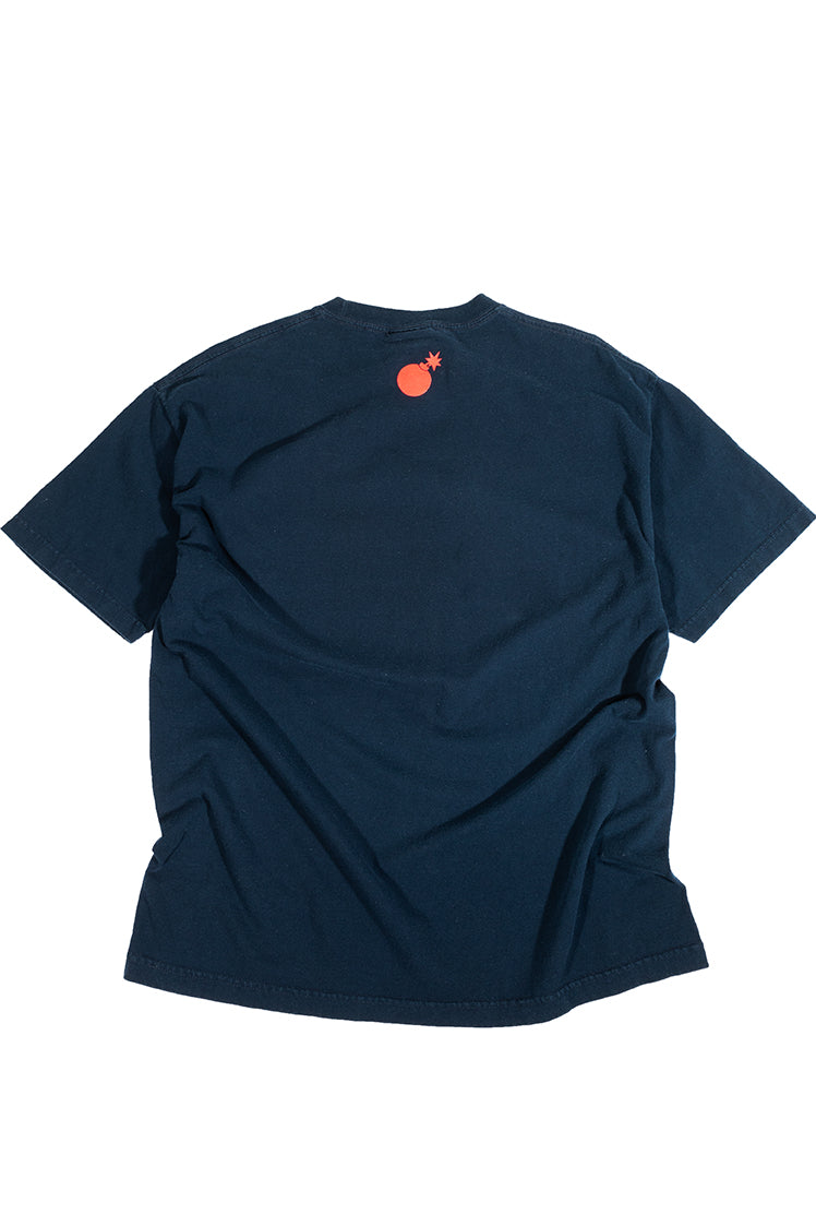 The Hundreds Firestarters T-Shirt Navy XL Vintage Crest
