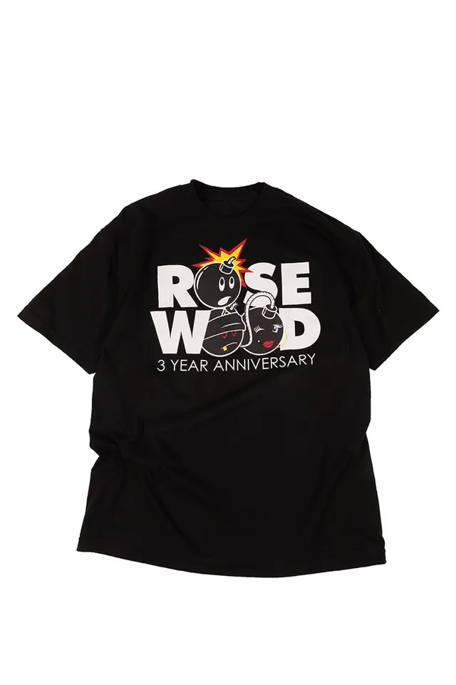 The Hundreds Graphic Tees 3-Year Anniversary T-Shirt XXL schwarz