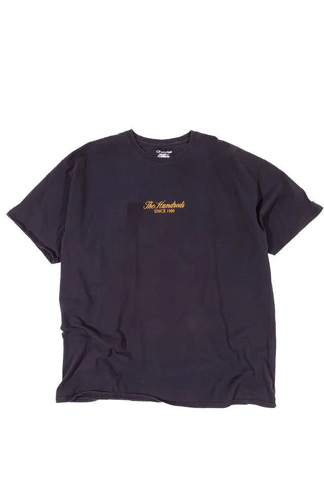 The Hundreds Rich Logo T-Shirt Navy 2XL Logo