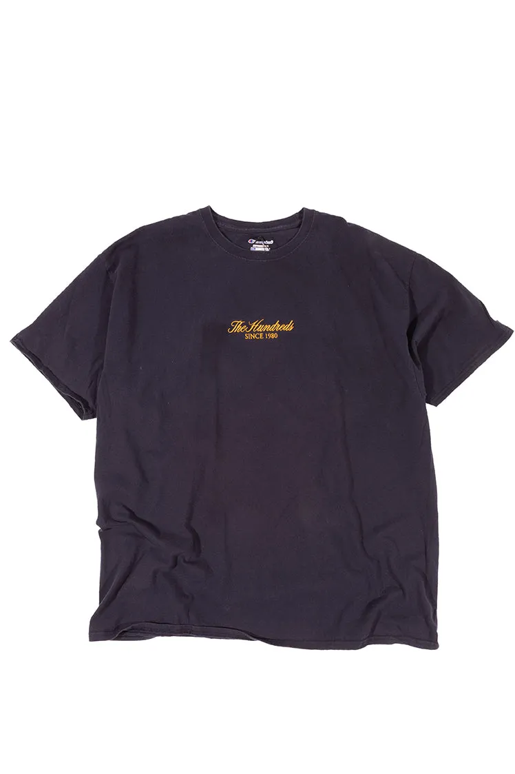 The Hundreds Rich Logo T-Shirt Navy 2XL Logo