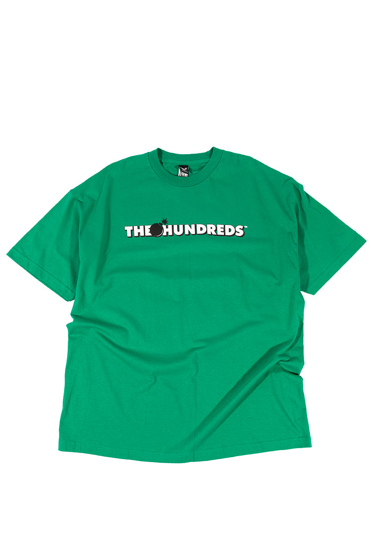 The Hundreds Bar Logo T-Shirt grün 2XL vintage