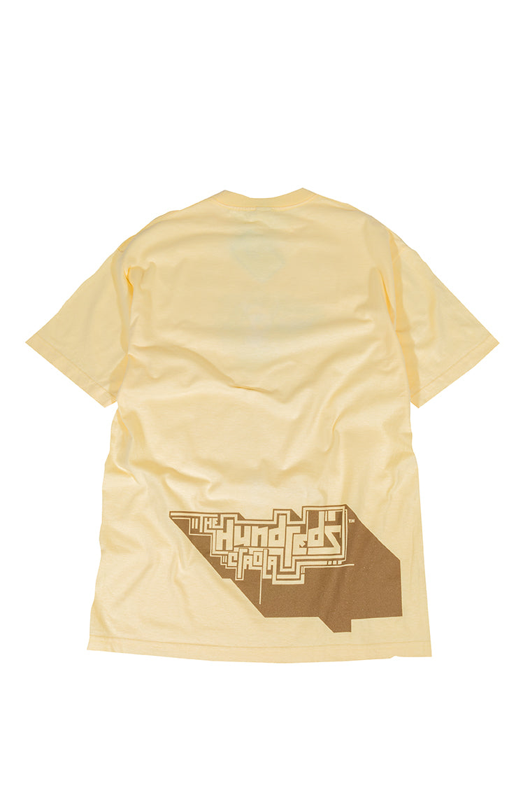 The Hundreds Craola T-Shirt Banana Gelb mit Grafik