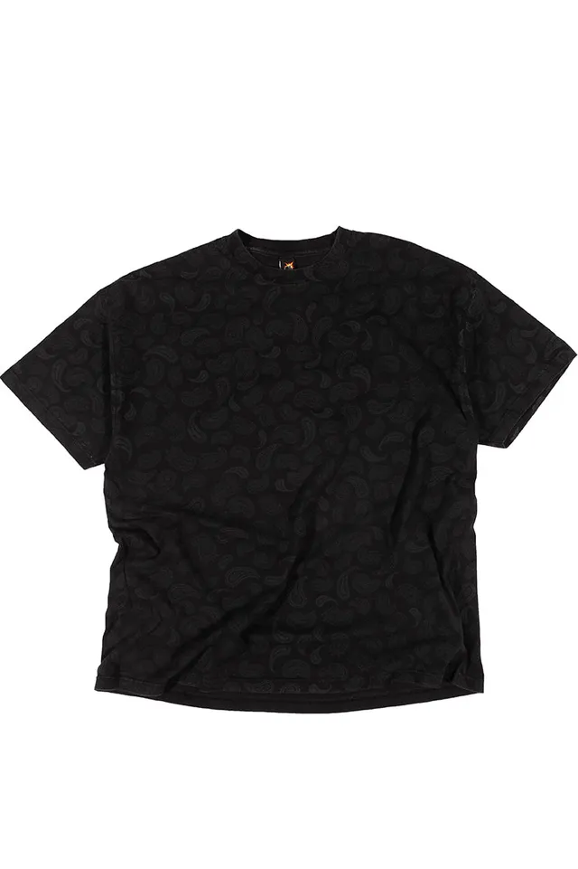 The Hundreds Paisley All-Over T-Shirt Schwarz XXL Mustermotiv