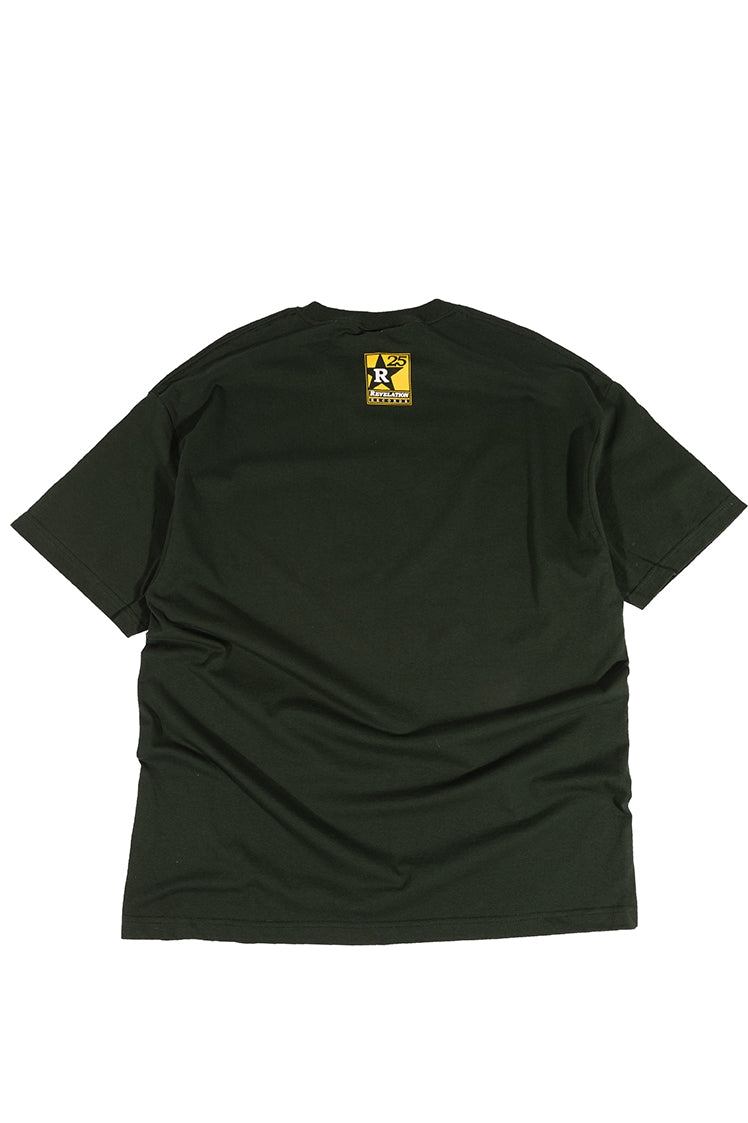 The Hundreds 25 NYC Revelation Records T-Shirt grün XL