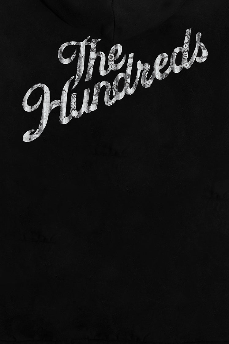The Hundreds Snake Slant Pullover Hoodie Schwarz S-XXL