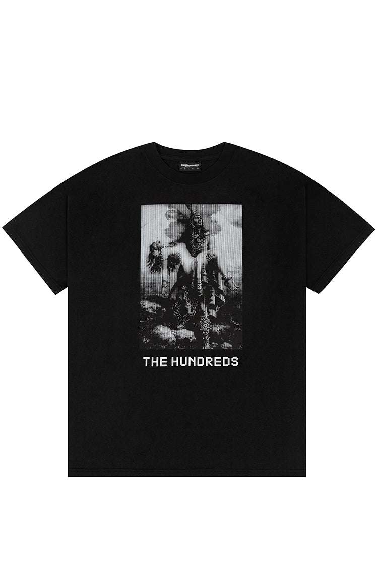 The Hundreds 8-Bit Warrior T-Shirt Braun Baumwolle Oversized