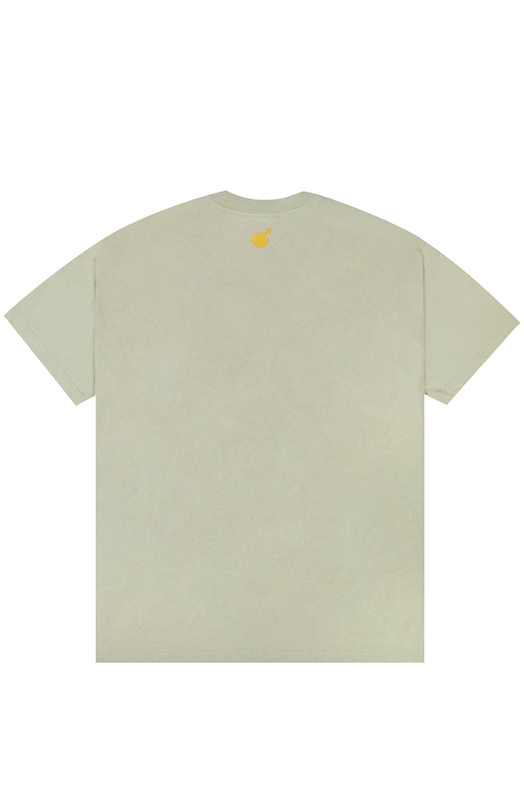 The Hundreds Rosewood T-Shirt Salbei Oversized Baumwolle
