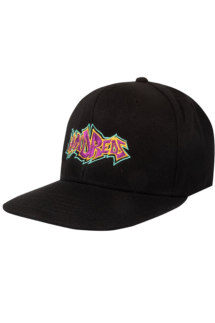 The Hundreds Jet Set Snapback Schwarz Vintage