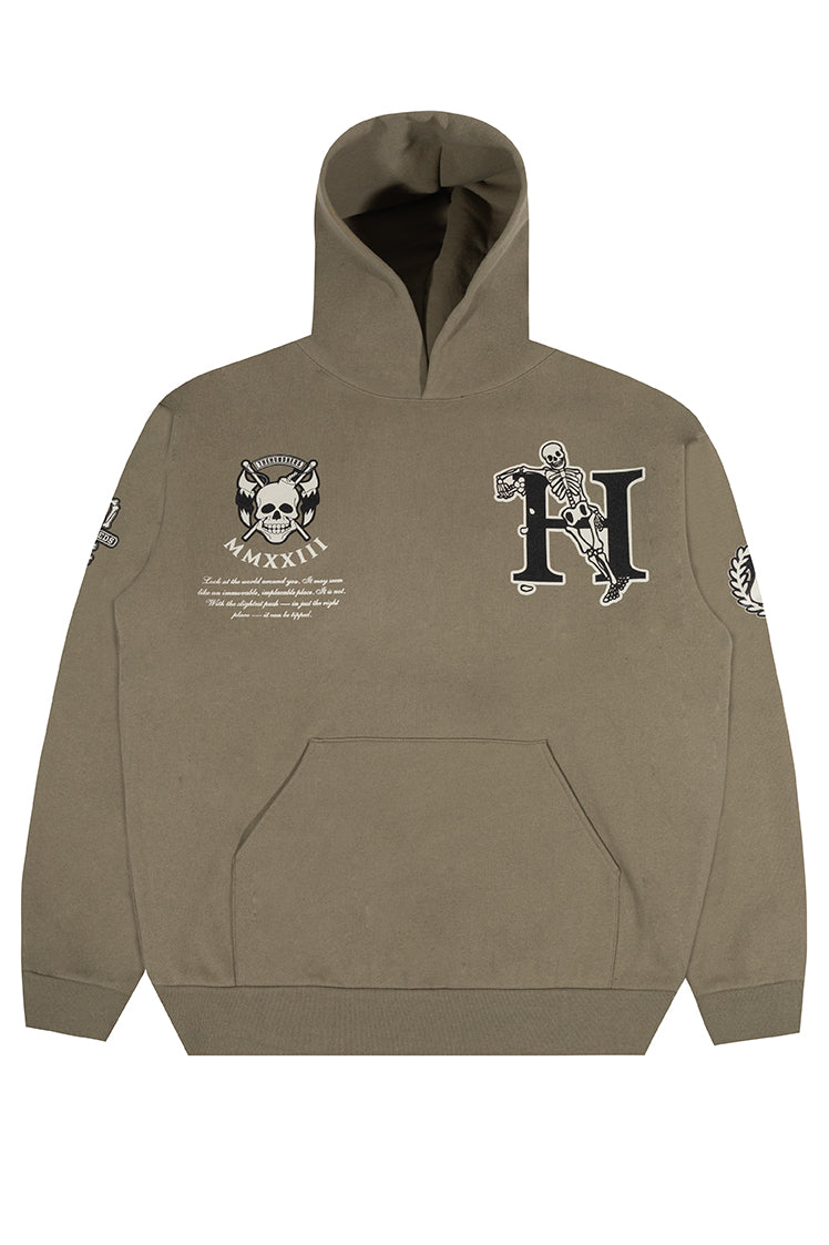 The Hundreds End of Beginning Pullover oliv Hoodie
