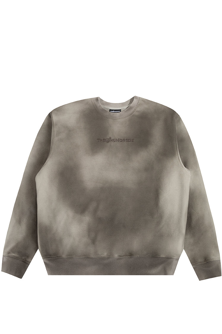 The Hundreds Daly Crewneck Grau Baumwolle