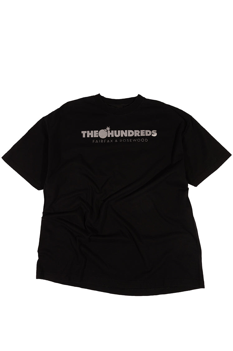 The Hundreds Rosewood Logo T-Shirt Schwarz XXL Vintage