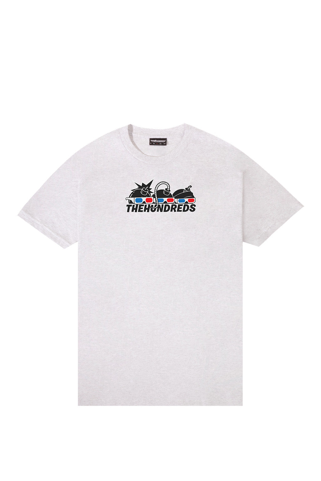 The Hundreds Graphic Tees B Movie T-Shirt Ash Print