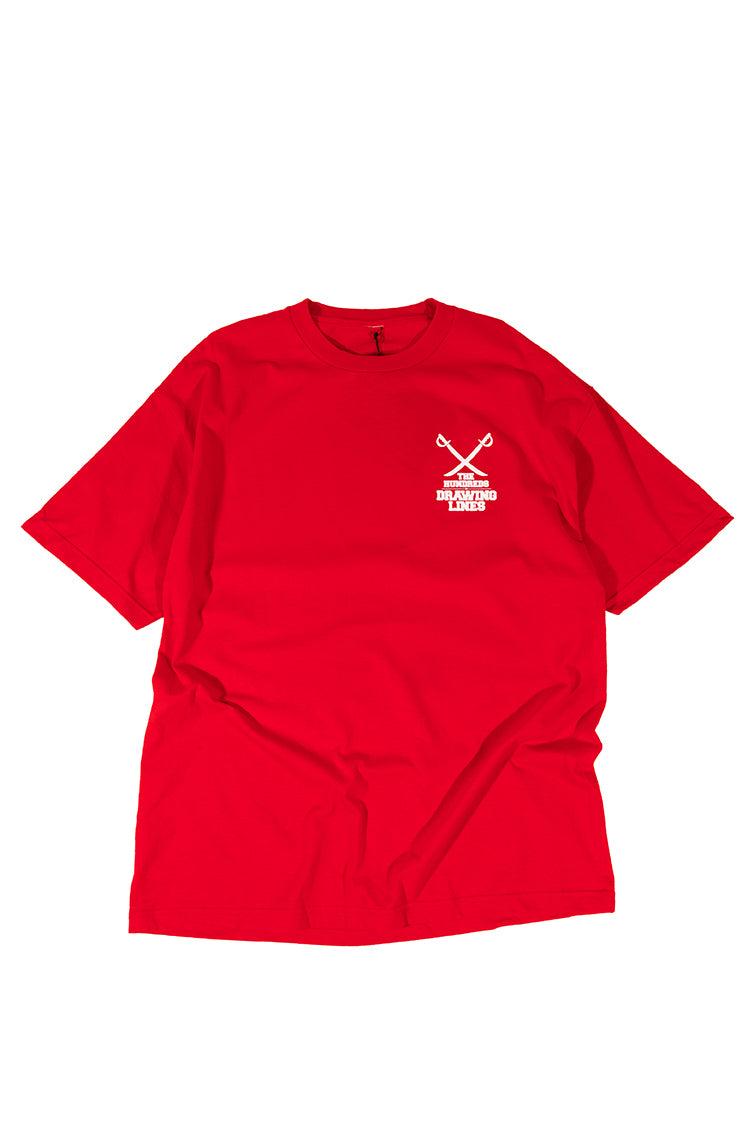 The Hundreds Crew T-Shirt rot XL Vintage Graphic Herren Shirt