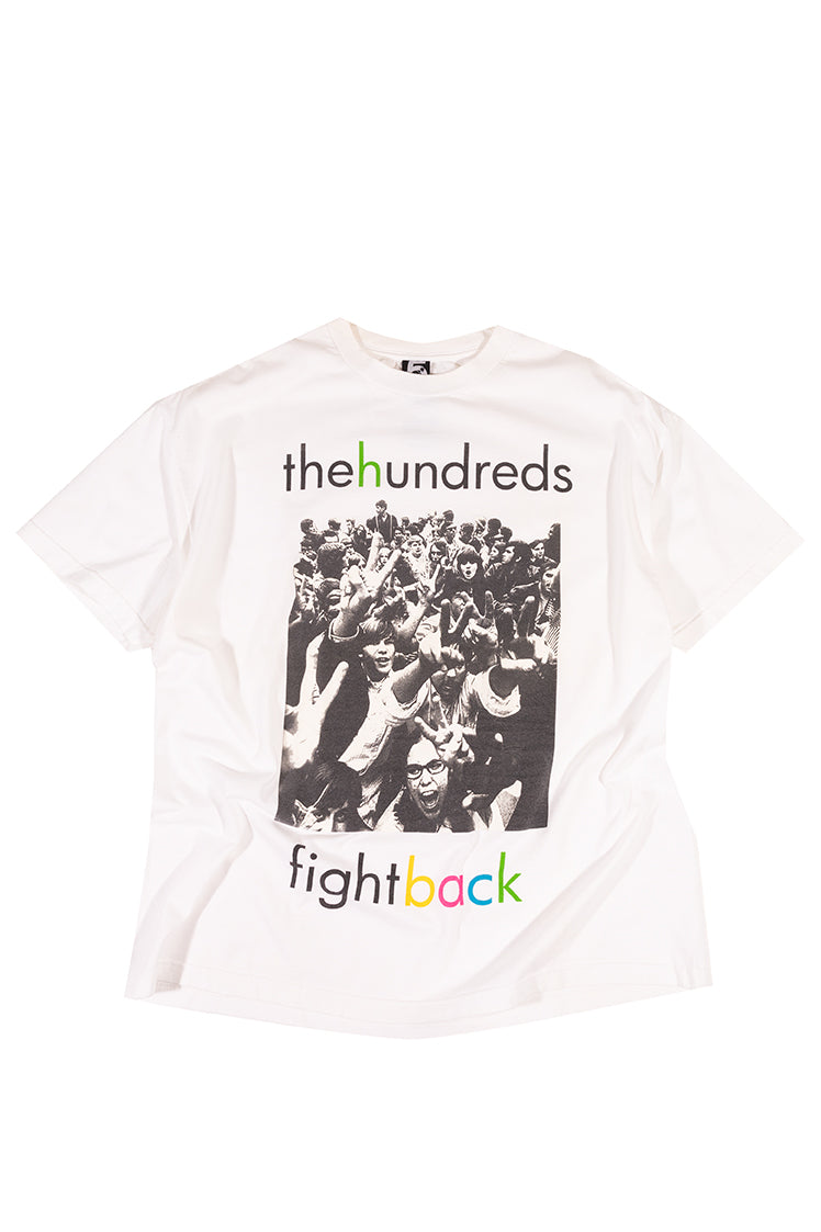 The Hundreds 5th Anniv. Fight Back T-Shirt Weiß XL Print