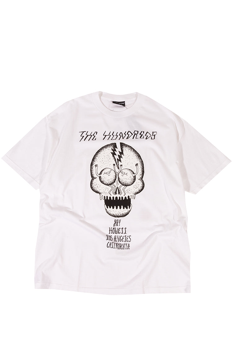The Hundreds Jay Howell Skull T-Shirt Weiß XL