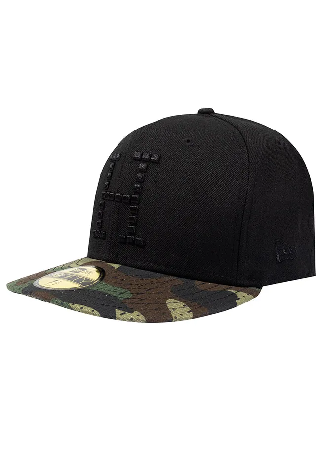 The Hundreds H Fitted Cap Multi 7 1/2 Camo