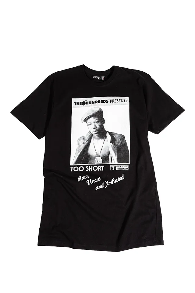 The Hundreds Too $hort T-Shirt Schwarz M Vintage