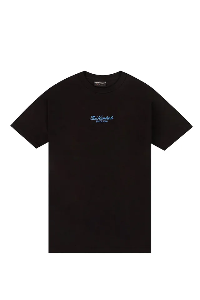 The Hundreds Graphic Tees Rich Logo T-Shirt schwarz