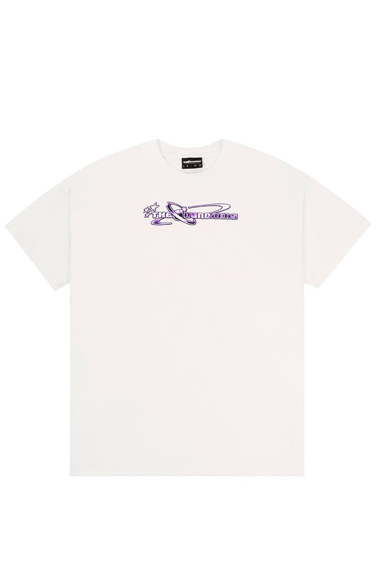 The Hundreds Y2K Bar Logo T-Shirt weiß Oversize