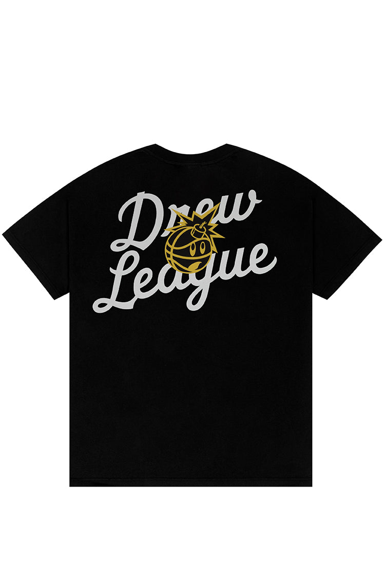 The Hundreds Drew League T-Shirt Schwarz Oversized Baumwolle