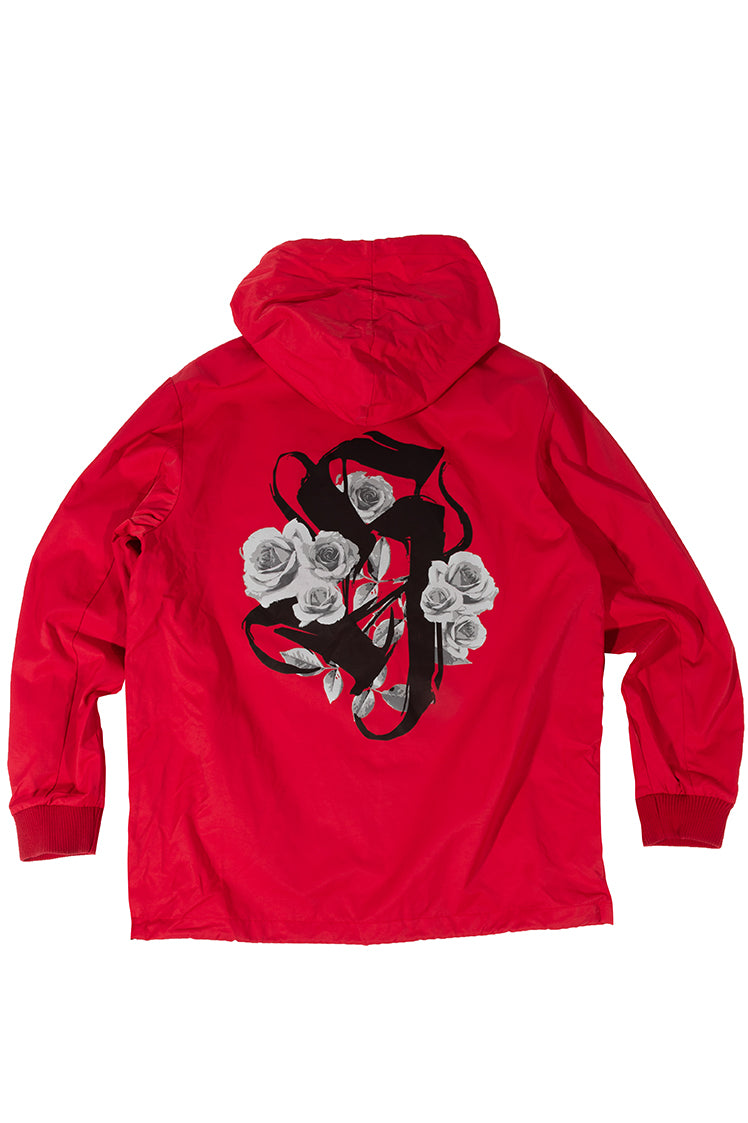 The Hundreds Rose Coach Jacke Rot L Vintage